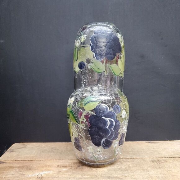 Home Essentials Grapes Bedside Carafe and Tumbler - Picture 6 of 7